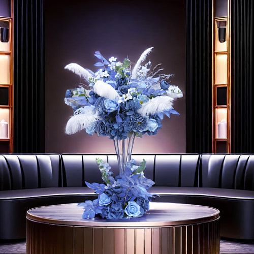 仿真花桌花摆件婚礼主桌花