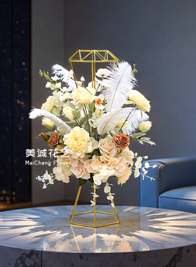美诚仿真花艺绢花桌面中国大陆