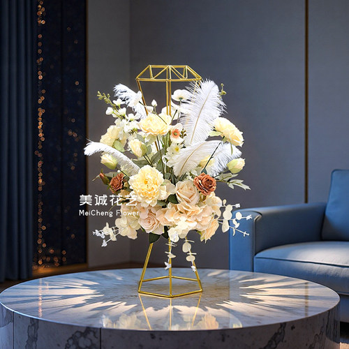 美诚仿真花艺绢花桌面中国大陆