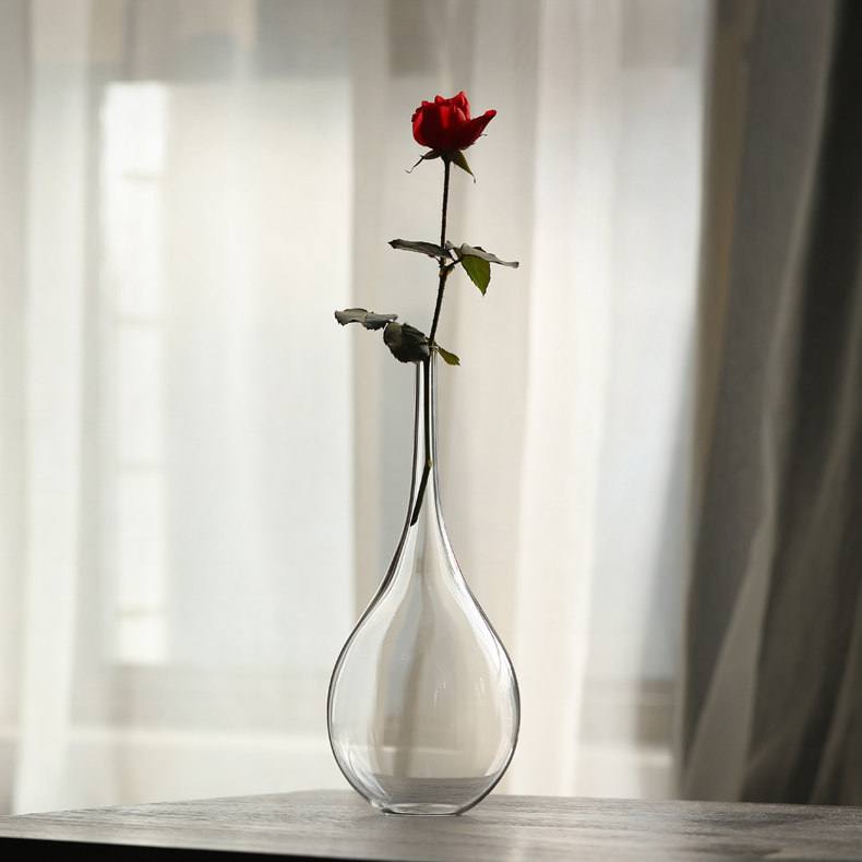 edelweiss透明手工日式玻璃花瓶