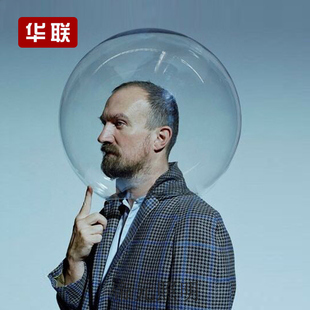拍照道具透明罩超轻透明圆球亚克力头罩半圆摄影人物头罩球形灯罩