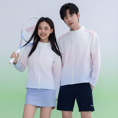 川崎果缤纷羽毛球服外套