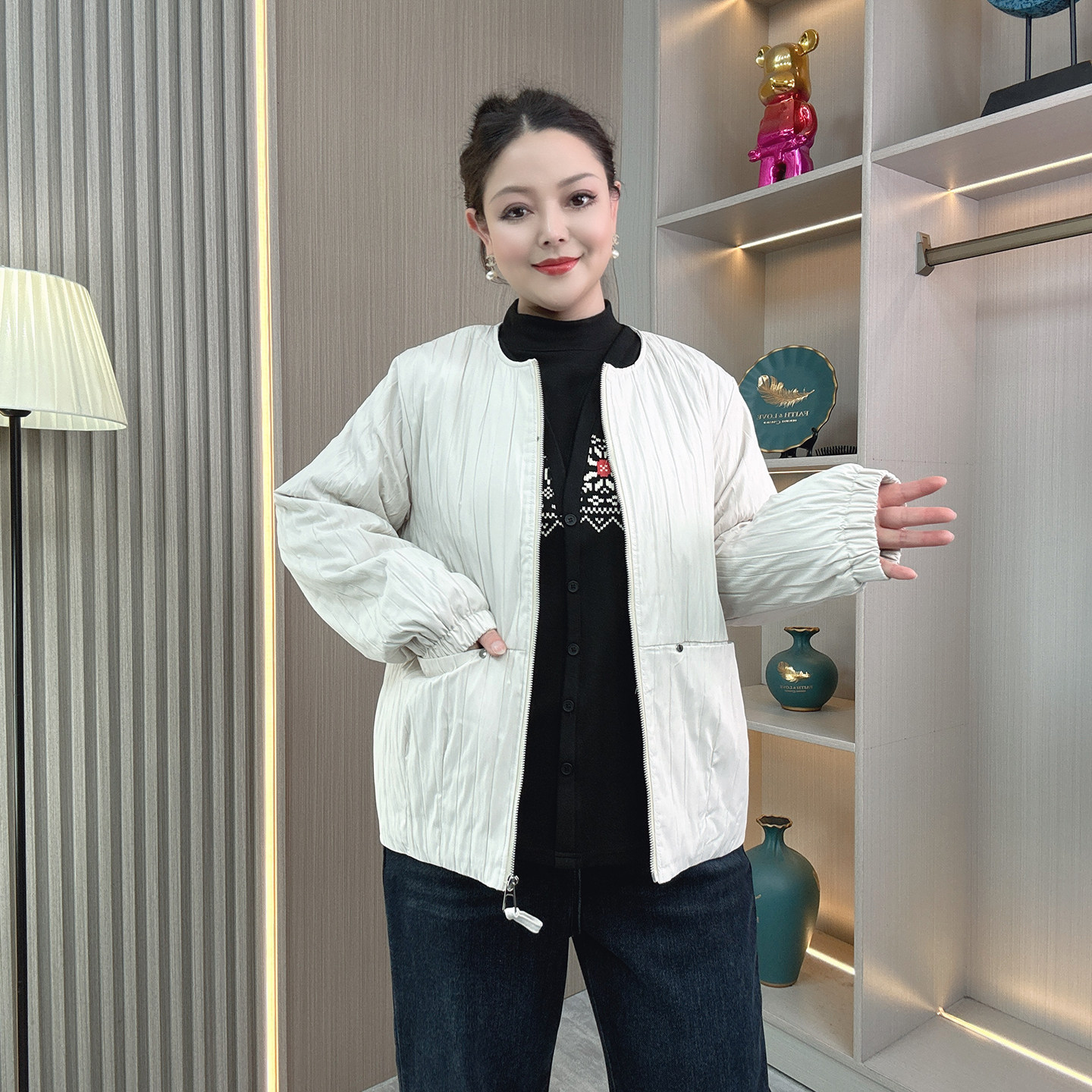 韩版短款薄款棉衣棉服女大码胖mm秋冬休闲宽松外套夹棉夹克衫上衣,女装/女士精品,大码棉服,淘宝优惠券,粉丝福利购,淘宝优惠卷