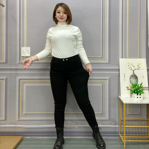 高腰显瘦打底裤女秋冬季外穿裤子