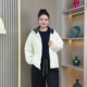 薄款 大码 胖mm撞色连帽棉服外套女200斤秋冬新款 夹棉宽松棉衣上衣