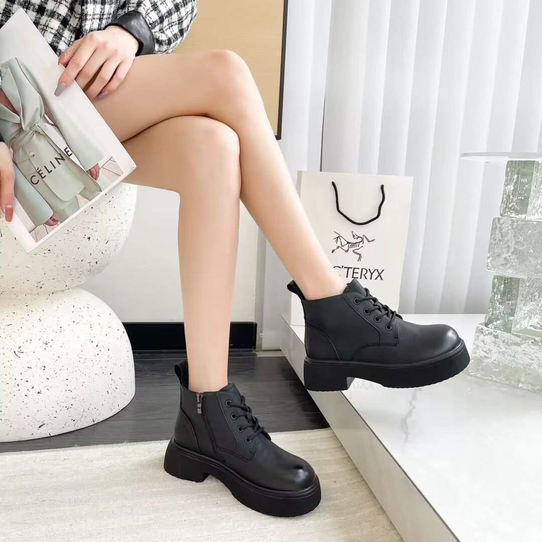韩版时尚厚底软面舒适百搭潮流