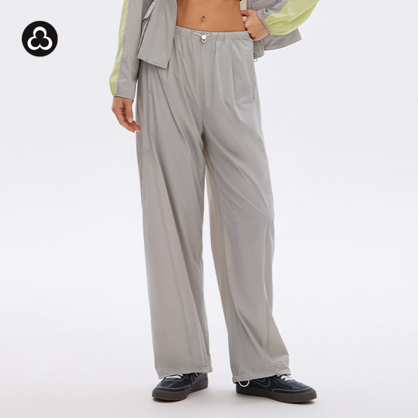 TITIKA飘飘防晒裤轻薄休闲宽松运动长裤女春夏跑步运动裤