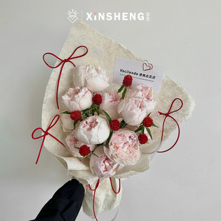 芯苼物语 新版麻丝纤维纸鲜花花束花艺包装纸手工diy花艺礼物资材