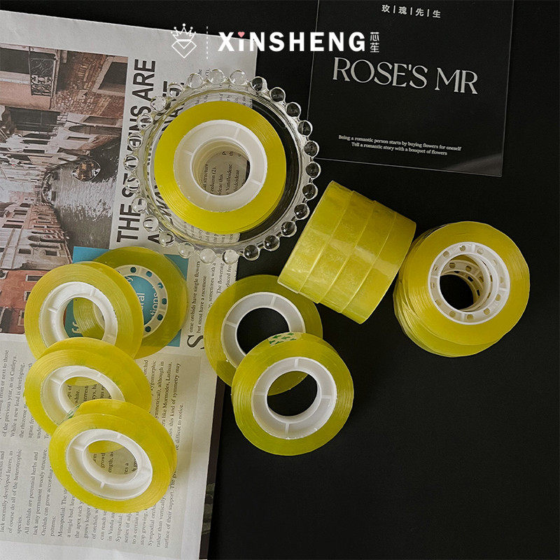 芯苼物语 9个装1cm宽透明胶带小号胶布 花束花艺包装材料花店手工,鲜花速递/花卉仿真/绿植园艺,花艺材料,淘宝优惠券,粉丝福利购,淘宝优惠卷