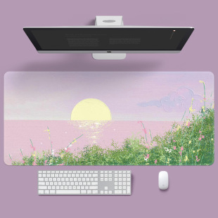 巅峰玩家鼠标垫超大尺寸办公桌垫可爱卡通动漫游戏桌面垫