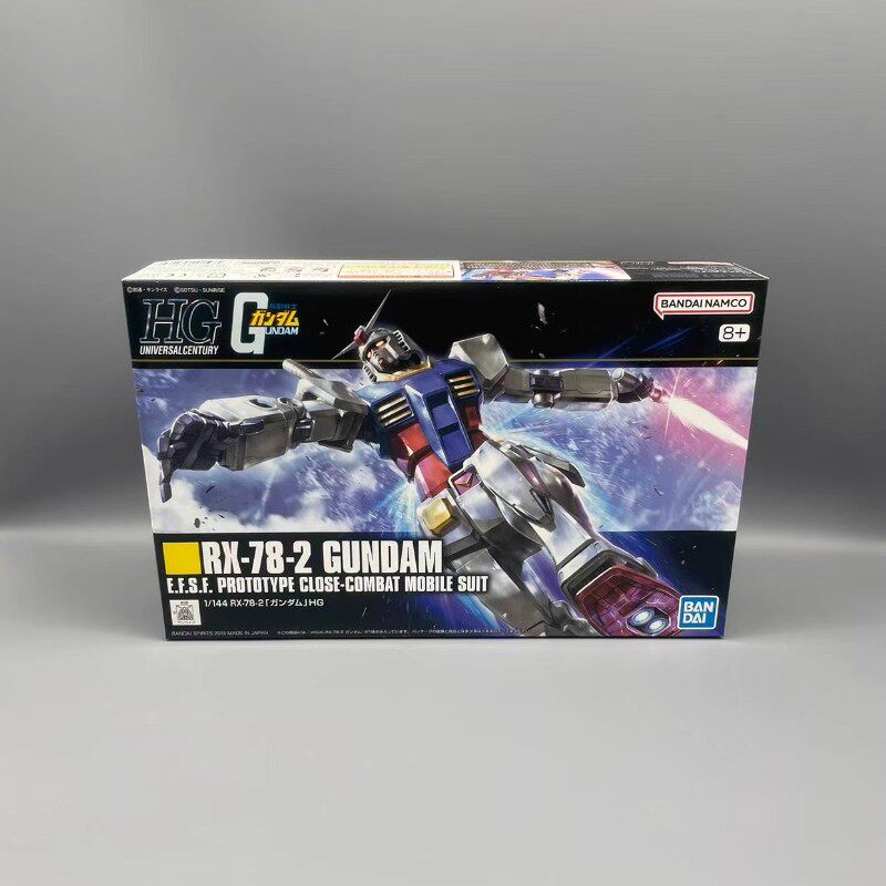 万代HGUC 191 新生元祖 RX-78-2 高达 1/144 拼装模型 57403