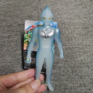 正版万代亚刻卢提昂奥特曼普通形态 500系列软胶人偶公仔模型玩具