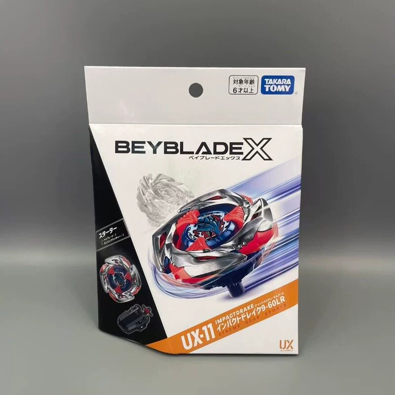 TAKARA TOMY Beyblade X 爆旋陀螺 UX11 9-60LR冲击飞龙战鬥陀螺