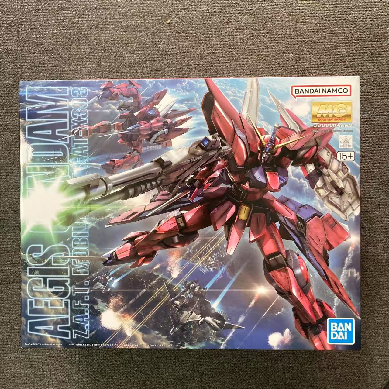 BANDAI/万代 正品 MG 1/100 神盾高达  拼装收藏模型5062907