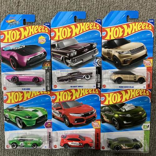 HOT WHEELS/风火轮火辣系列跑车路虎轨道合金车玩具男孩100-150