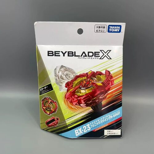 现货TAKARATOMY多美卡 Beyblade X爆旋陀螺 霸旋陀螺BX23凤凰套装