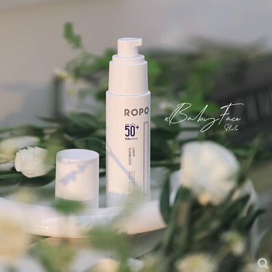 保湿SPF50+全脸使用ROPO防晒霜