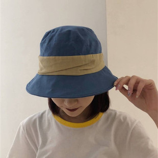 薄款 清仓渔夫帽女夏季 透气防晒遮阳帽女休闲舒适通勤盆帽大檐