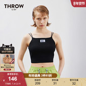 THROW系列 SLY 春季 刺绣贴布针织小吊带030HS001 0941