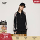 24冬季 新品 美式 SLY 复古运动撞色丝绒拼接卫衣030HAA90 2591