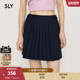 夏季 新品 MIU系学院风百褶裙短款 SLY 半身裙女030ISR31 0851