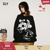 毛衣030HAR01 SLY 5561 春季 趣味vug图案针织衫 vug联名