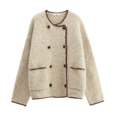 sly甜美小千金风美拉德短外套