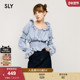 新品 甜美淑女风喇叭袖 蕾丝花边衬衫 SLY冬季 女038HAZ30 0281