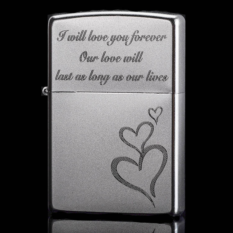 原装正品zippo银色打火机雕刻定制永恒的爱生日情侣七夕礼物,ZIPPO/瑞士军刀/眼镜,ZIPPO/芝宝,淘宝优惠券,粉丝福利购,淘宝优惠卷