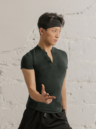 ZYM FDH 马笛每天都戴的同款男士练功止汗弹力发带纯棉拉丁舞发带