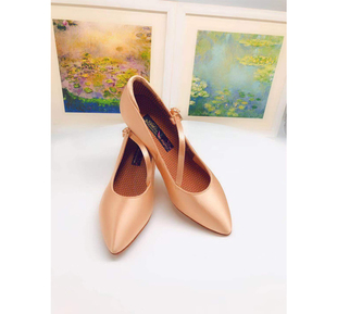 比赛专业舞鞋 ADSMISSFUN新款 女摩登舞鞋 85升级版 MG5088