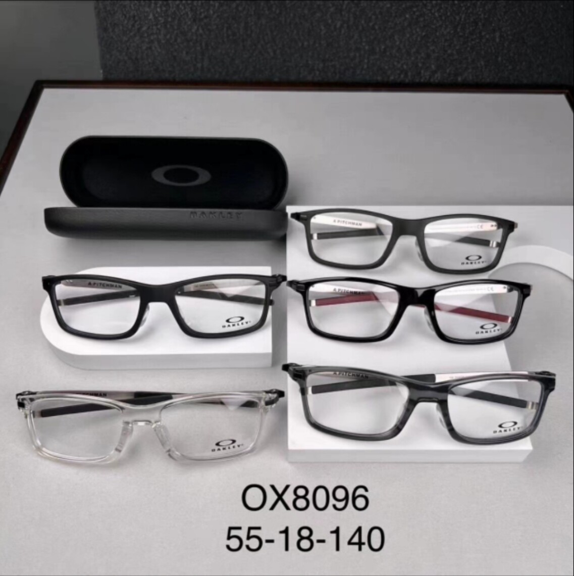 OX8096大框运动型光学镜轻盈舒适全框近视镜架潮款金属镜框眼镜架