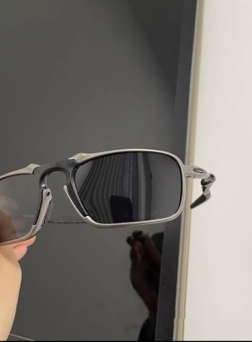 X-metal Badman不法之徒偏光太阳眼镜金属户外徒步驾驶凹造型墨镜