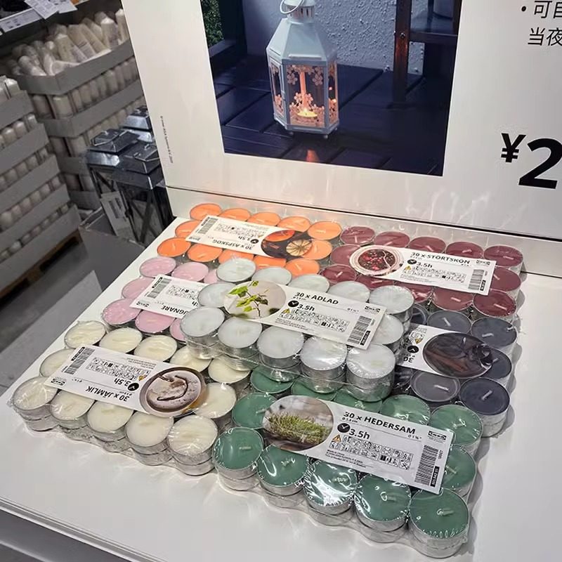 西恩利蜡烛浪漫求婚表白酒店加热茶壶生日圆形香薰小蜡烛