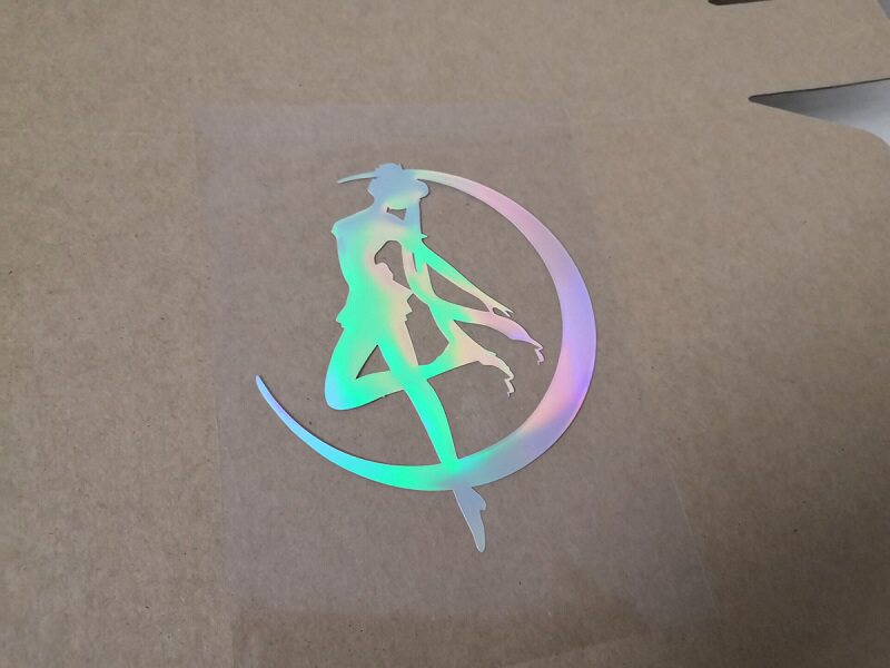 包邮月野兔月光美少女战士剪影贴纸汽车贴纸电动摩托电脑贴纸拉花