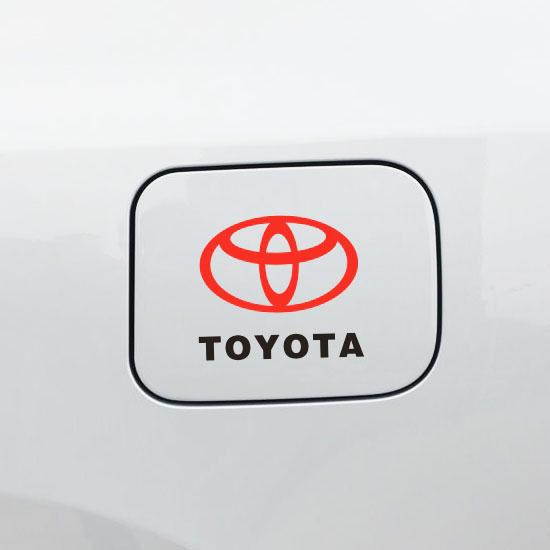 适用于威汉兰达凯美瑞威驰RAV4卡罗拉锐志油箱盖装饰车贴汽车贴纸