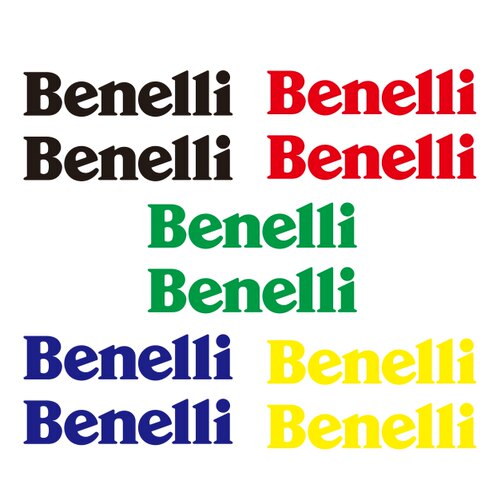 包邮贝纳利反光贴纸benelli贴纸