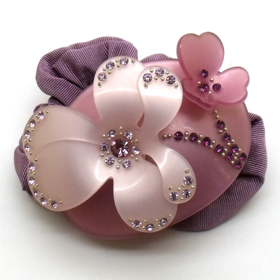 茗华发绳亚克力优雅可爱礼物