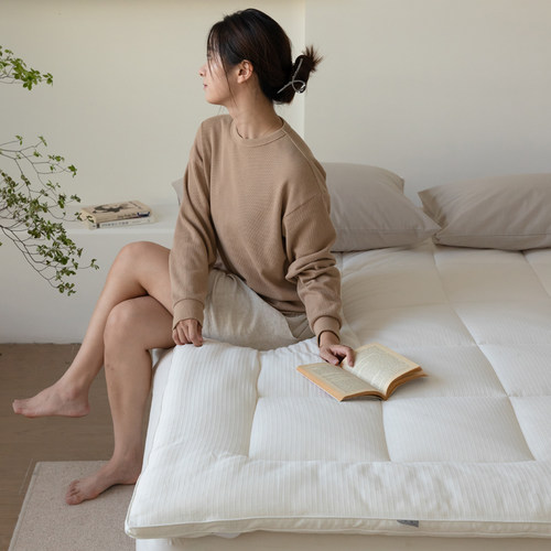 让席梦思更柔软全棉纯棉床褥床垫