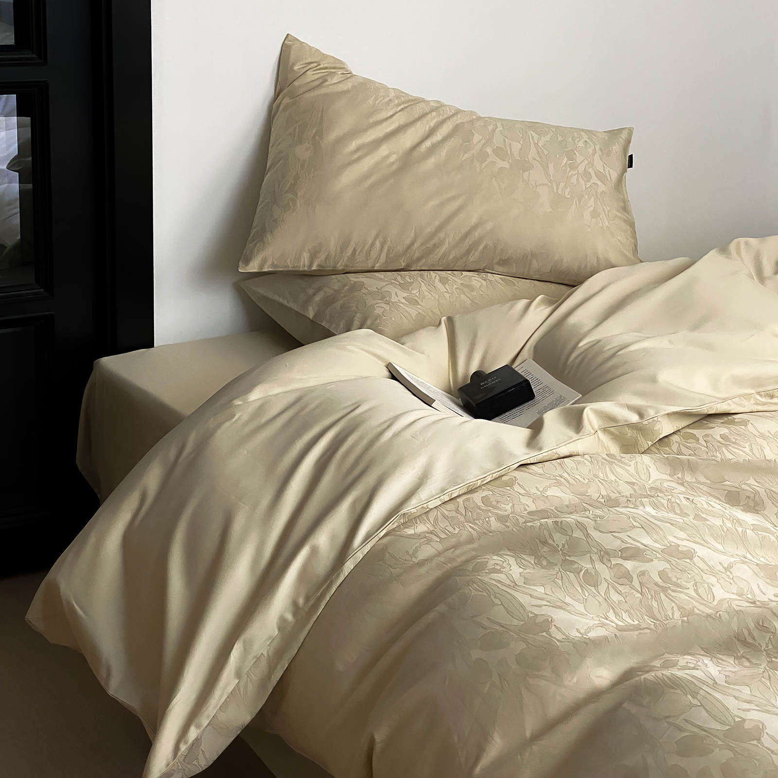 全棉提花高档长绒棉四件套