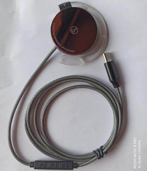 定制 type-c 数字芯片扁口插头单耳运动挂耳式耳机单边大喇叭耳麦