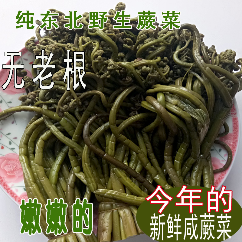 东北野生蕨菜长白山绿色防腐