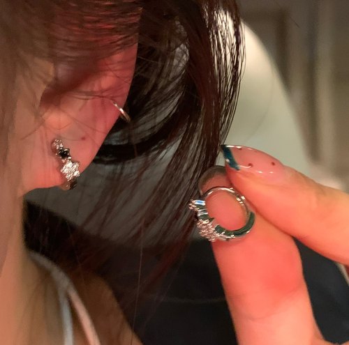 星星耳扣~小巧精致睡觉不用摘~