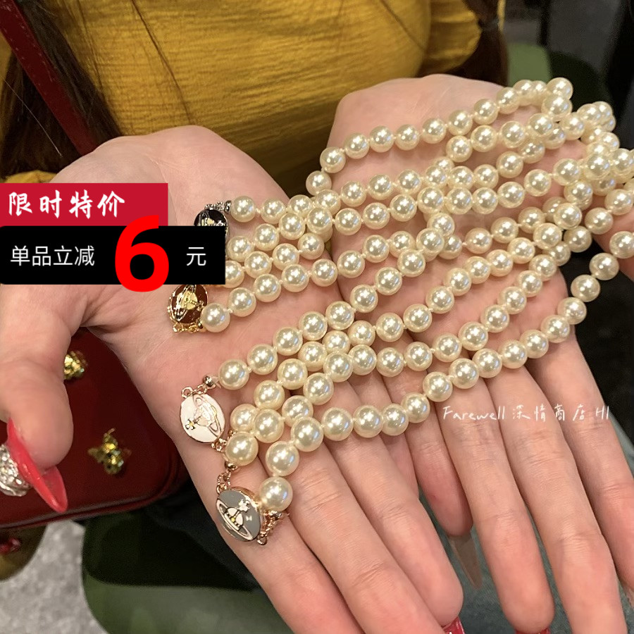 法式锁骨链轻奢高级感