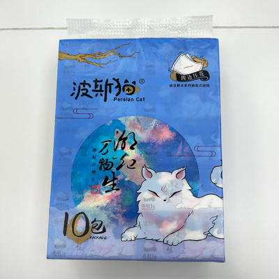 波斯猫抽纸10包440张面巾纸