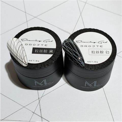 日式拉线胶网红美甲弹力拉丝胶画花金属彩绘胶美甲店专用拉线