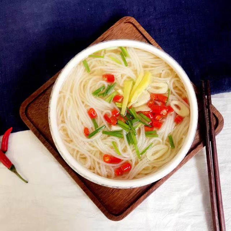 湖南早餐米粉正宗手工炸粉速食鱼粉干米线拌粉汤粉袋装早餐方便面