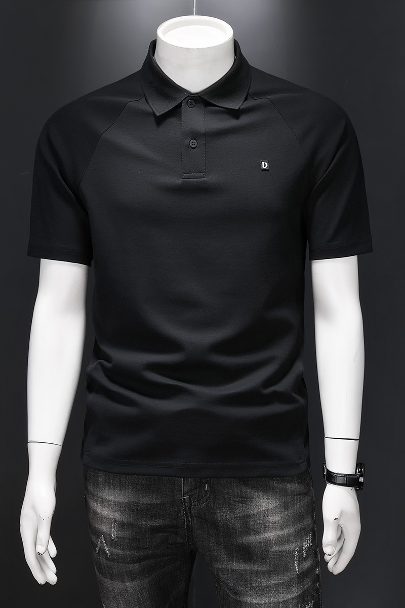 20245年男士翻领短袖POLO潮流丝光面料18139/p83，男装Polo衫，钱塘7038(原5007）
