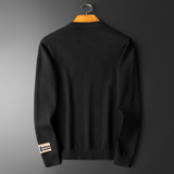 2025新款冬季男刺绣毛衣羊毛衫圆领针织衫打底衫2525p135长期有货，男装针织衫/毛衣，钱塘7038(原5007）