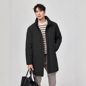 25男士立领商务休闲白鸭绒外穿长款羽绒服外套 8658/p355长期有货,男装羽绒服,钱塘7038(原5007）